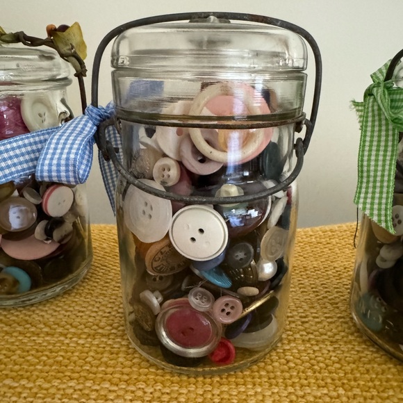 Various Other - Antique Glass Canning Jar with Working Closure